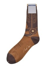 VK Nagrani NWT Dress Socks 100 COOLMAX Mid Calf One Size In Brown Made in Italy