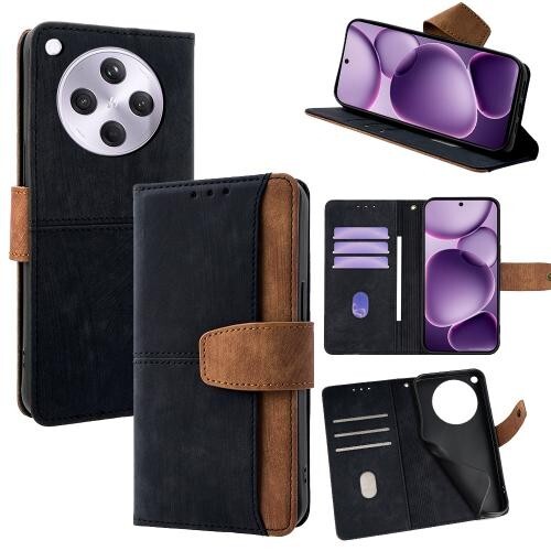 Housse coque Étui en cuir protection RFID pour OPPO Find X8s+ 5g - Photo 1 sur 1