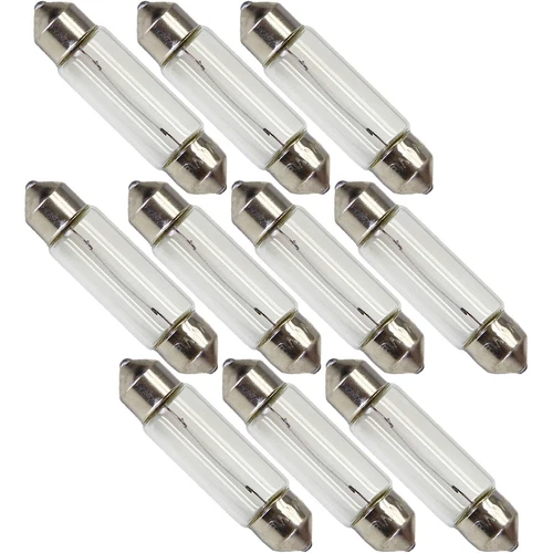 10pcs Soffitte Pen Lamp 36mm Lima c5w 5 Watt 12V Light Bulb