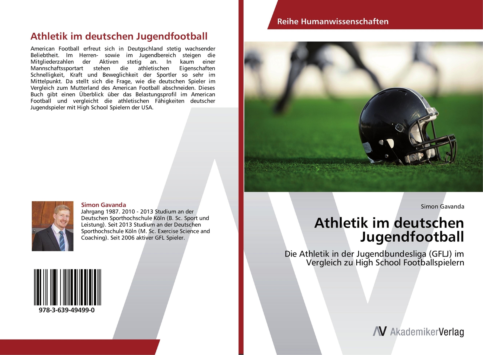 Athletik Deutschen Jugendfootball Simon Gavanda Taschenbuch Paperback