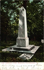 Jeffersons Tomb Monticello Charlottesville, VA Postcard Posted