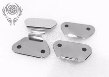 4 pieces Saddlebag Lid Wear Plates  Strike Plates for Harley 90962-93 H-D