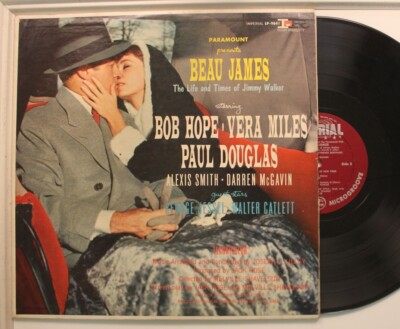 Joseph Lilley Lp Beau James Soundtrack On Imperial - Vg++ / Vg++ Bob Hope Vera M