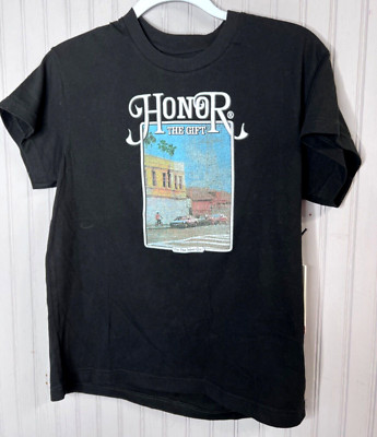 Honor The Gift Unisex TSHIRT XS Black Inner City Graphic Designer Generous NEW