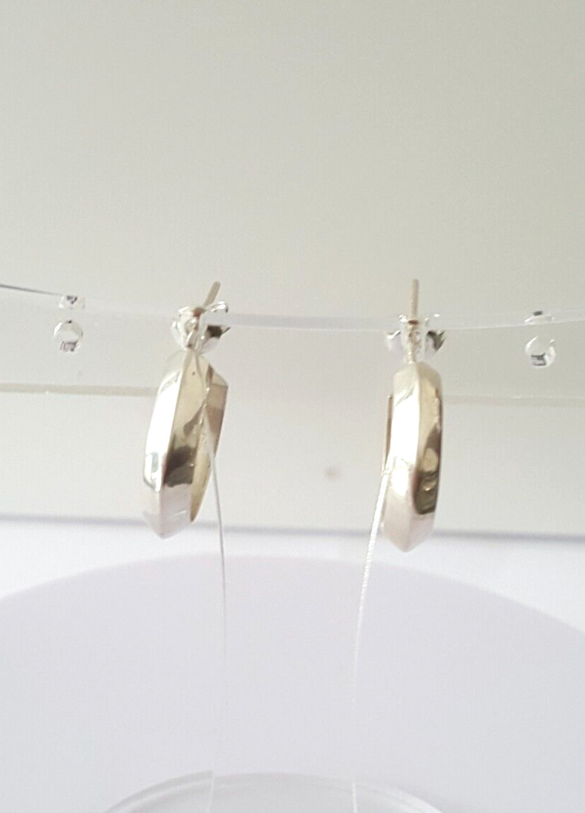 Gorgeous Sparkling Solid Round Stud Earrings 925 … - image 11