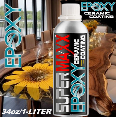 EPOXY RESIN CERAMIC COATING SCRATCH STAIN UV RESISTANCE RIVER TABLE BAR TOPS