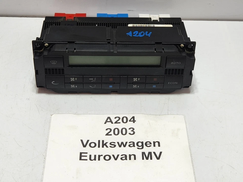 ✅ 99-04 OEM Volkswagen Eurovan MV AC painel de controle climático - Imagem 2 de 4