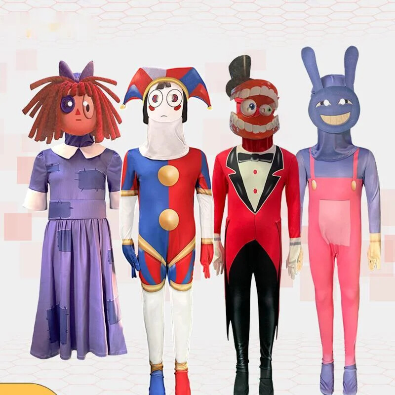 The Amazing Digital Circus Costume Bodysuit Pamni Jacks Yajia kid suit
