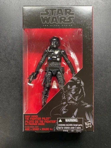 Star Wars First Order TIE Fighter Pilot #11 Black Series Hasbro 6" Action Figure