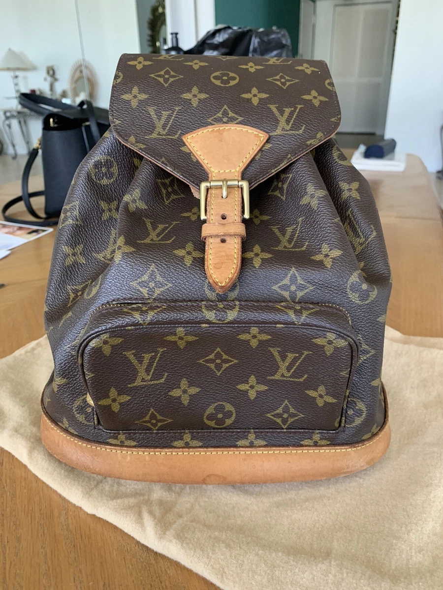 Louis Vuitton Monogram Canvas Montsouris MM Backpack Louis Vuitton