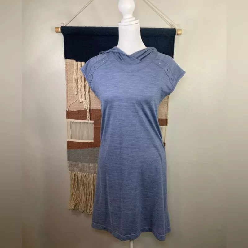 smartwool everyday exploration hooded mini merino blend dress