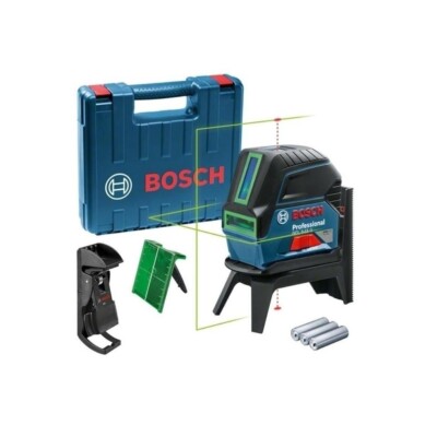 Bosch GCL 2-15 G Professional Kombilaser Deckenklammer + Koffer Laserfarbe grün