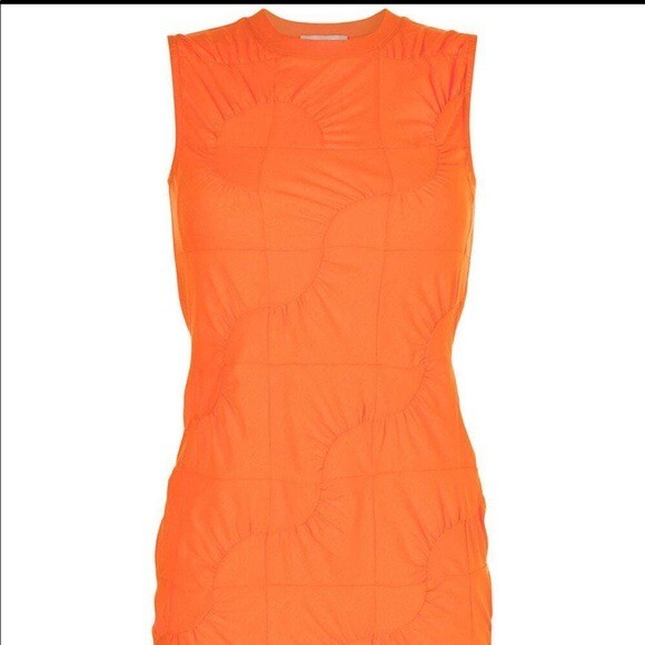 Coperni Orange cotton-blend patchwork embroidered… - image 4