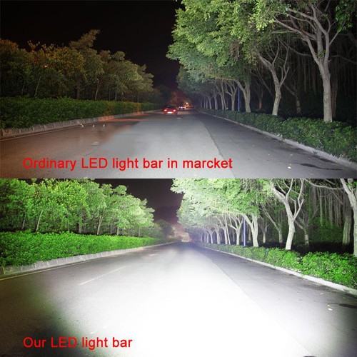 Curved Amber/White/Strobeflash Led light Bar Offroad 22" 32" 42" 50" 52" 600W - Picture 25 of 41
