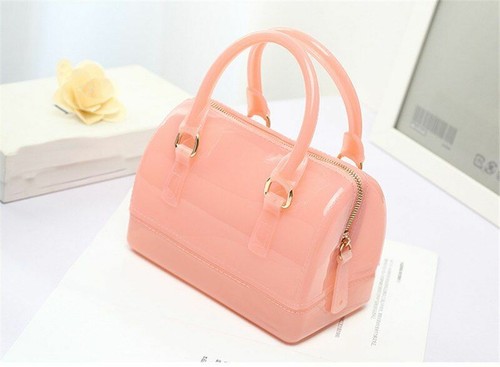 Women Bags Crossbody Handbag Shoulder Ladies Tote Bag Silicone Sweet Candy Jelly - Picture 26 of 40