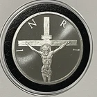 INRI Jesus of Nazareth￼ Christ On Cross Coin 1 Troy Oz .999 Fine Silver Round