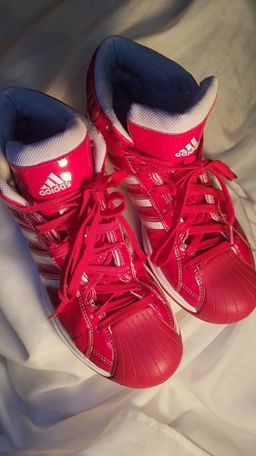 adidas red bow trainers