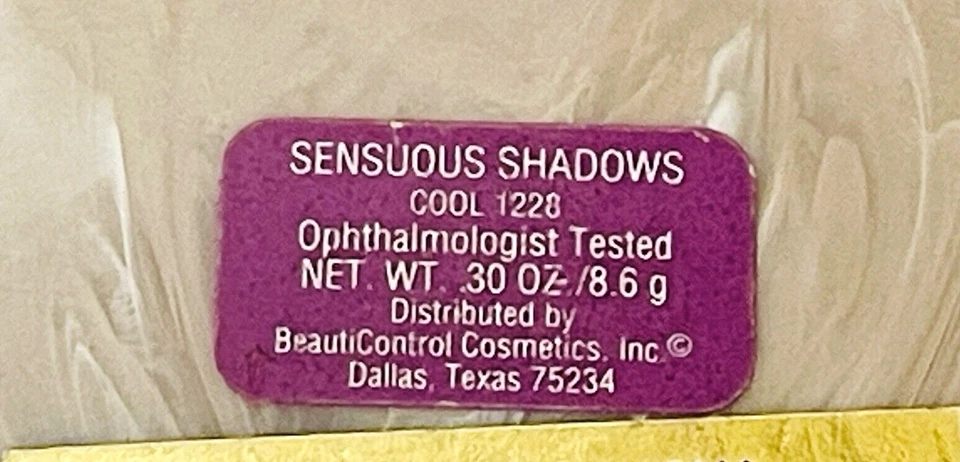 Beauticontrol Eye SHADOWS Trio Berry Smoke Violet Eyeshadow Cool 1228 NOS - Image 3 of 4