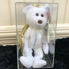 RARE Vintage Ty Beanie Baby Halo II Angel 2000 with Hologram Tag NEW Fairycore