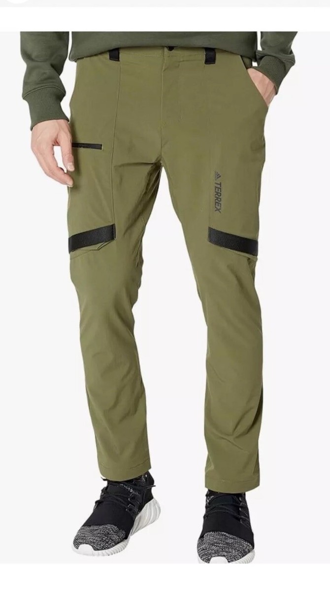 ピロシキ New Adidas Men's Zupahike Terrex Hiking Pants 32”L Waist Focus