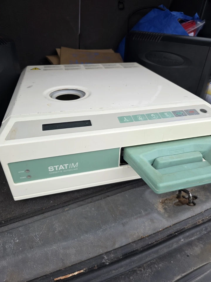 SciCan STATIM 2000 Cassette Dental Autoclave Esterilizador de Vapor Modelo 1102, 110V Foto 2 de 4