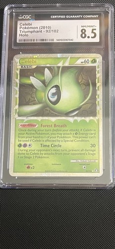 Celebi graded CGC 8.5 for sale on eBay