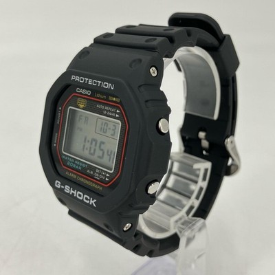 CASIO G-Shock DW-5000R Black Case Size 4cm Unisex Used Watch #72101