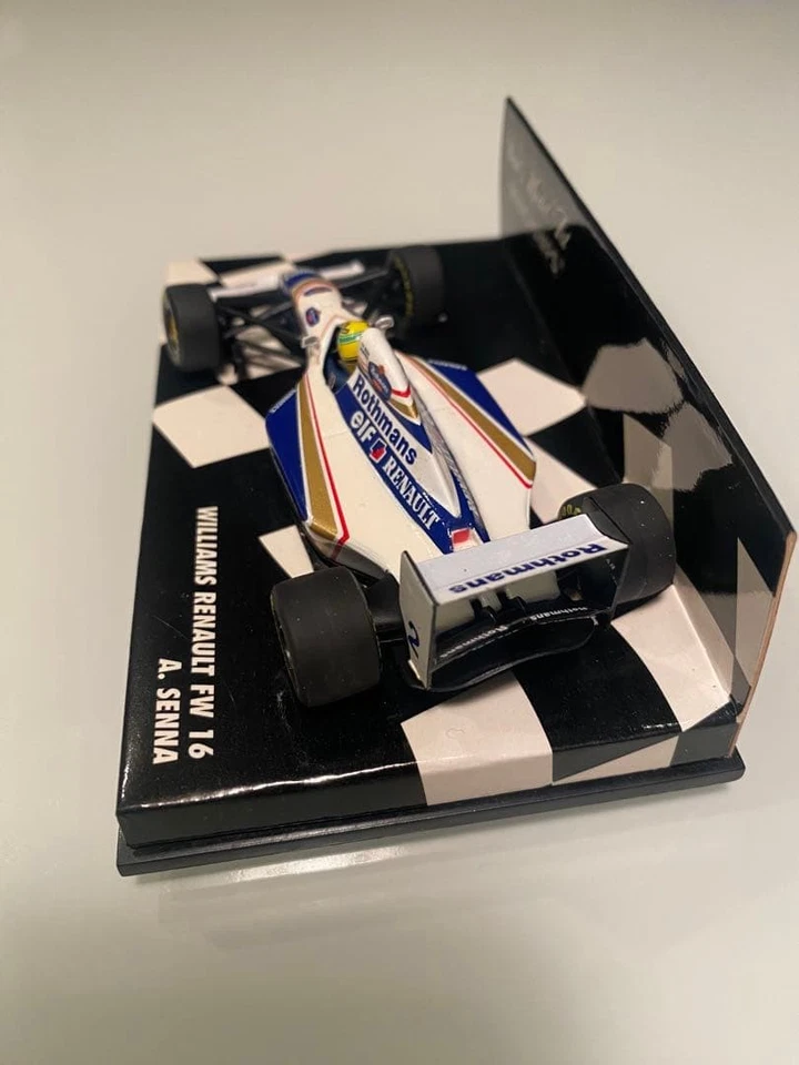 1/43 Williams Renault FW16 Ayrton Senna Rothmans specification - Image 4 of 4