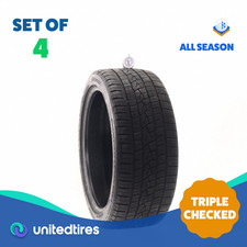 Set Of 4 Used 24540zr19 Continental Controlcontact Sport Srs Plus 159vk