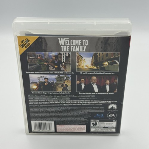 The Godfather The Don’s Edition PS3 PlayStation 3 Case & Manual Only NO GAME - Picture 3 of 4