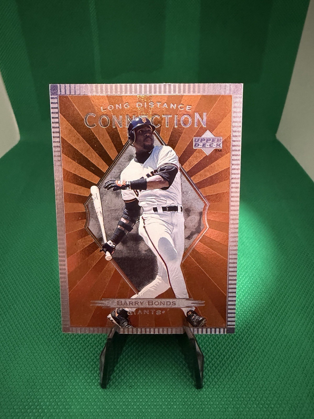 1997 Upper Deck - Long Distance Connection Barry Bonds #LD9