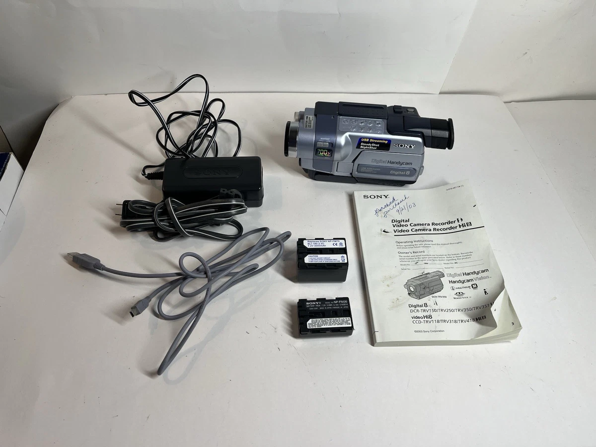 Preços baixos em Câmeras de vídeo digital 8 Sony Handycam 700x