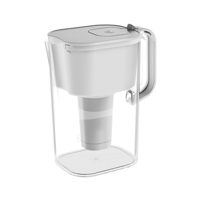 10-Cup Pitcher Filter (White)   Bpa-Free, High-Capacity 2.4L Pitcher with Fast-F