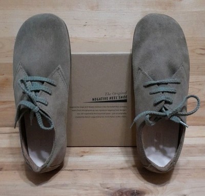 KALSO Faroe Lokah Mens 10.5 Taupe Suede Negative Heel Oxford Comfort Footwear Earth Shoes Usa KALSO: EARTH  main image 4