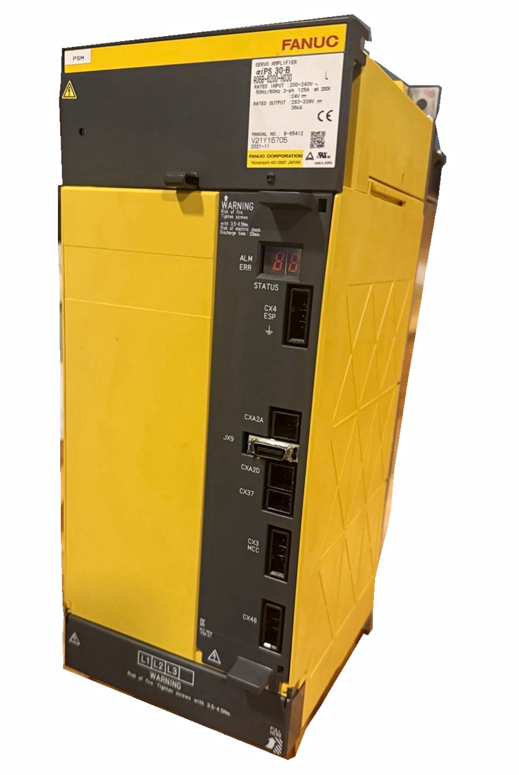 FANUC αiPS 30-B Servo Amplifier AC 3-Phase 38kW Digital A06B-6200-H030