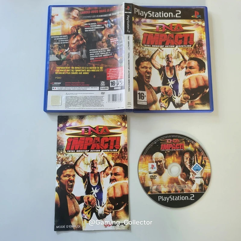 TNA impact ! : Jeu complet pour Ps2 en VF