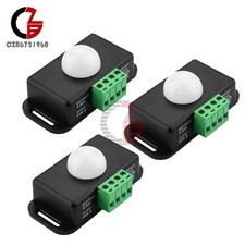 3PCS DC 5-24V 6A infrared PIR Motion Sensor Inductive Switch For LED Strip Light