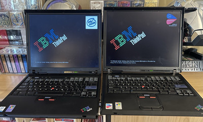 IBM ThinkPad R50 & R50e Bundle Windows XP - Retro Laptops   Collector's Ready