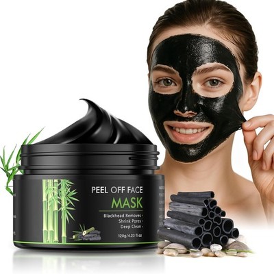 Blackhead Remover Mask, Charcoal Peel Off Face Mask Deep Cleansing for Face Nose