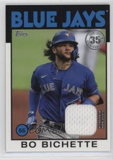 2021 Topps 1986 Topps Baseball Relics Bo Bichette #86R-BB 0b3