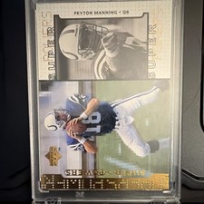 Upper Deck 1998 Super Powers Peyton Manning #S16 Indianapolis Colts NFL Insert