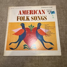 AMERICAN FOLK SONGS VINYL LP