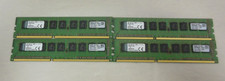 Kingston 16GB 4x4GB 1Rx8 PC3-12800E-11-13 ECC Unbuffered Memory KVR16E11S8/4