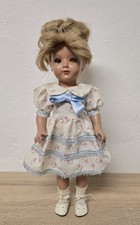 Toy Doll Celluloid Schildkr&ouml;t Doll 44 cm Collector's Original Sleeping Eyes