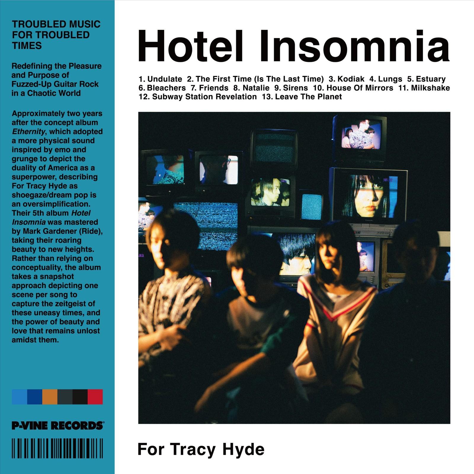 For Tracy Hyde Hotel Insomnia  From Japan CD 13tracks