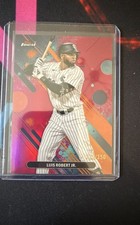 2025 Topps Finest - Common Luis Robert #76 Magenta Refractor /350