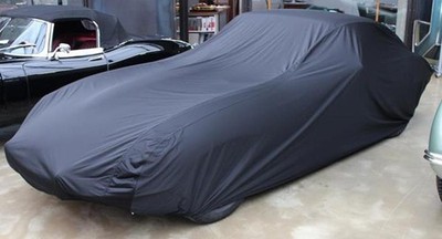 Movendi Vollgarage Car-Cover Schutzdecke Satin Black fÃ¼r Jaguar E-Type Serie 3