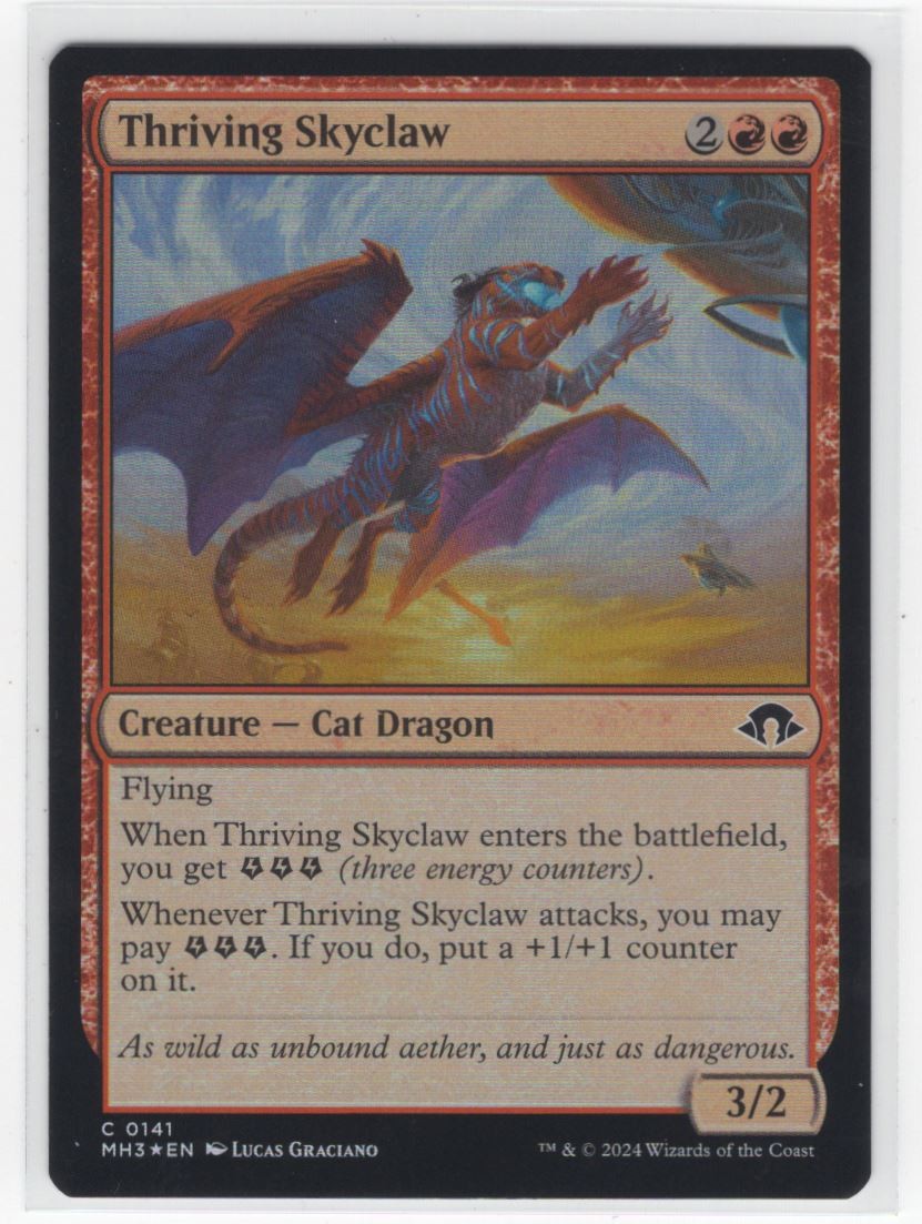 2024 Modern Horizons 3 Foil Thriving Skyclaw Common #141 MTG