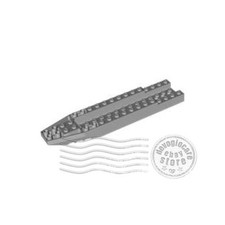 2x LEGO 42863 Fusoliera d'aereo 4x18x1 1/3 Grigio chiaro | 6520564 6336566