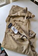 Mens Tan Khakis Pants 32 x 32 (1 Wrangler & 1 Chaps )